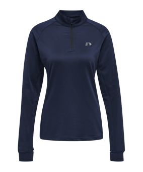 Newline Core Zip Sweatshirt Running Damen F1009 - blau