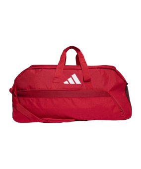 adidas Tiro League Duffel Bag Gr. L Rot Schwarz - rot