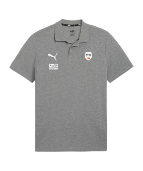 PUMA teamGOAL Casuals Poloshirt Grau F33