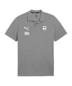 PUMA teamGOAL Casuals Poloshirt Grau F33