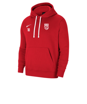 Nike Park 20 Fleece Hoody Rot Weiss F657