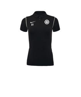 Nike Park 20 Poloshirt Damen Schwarz Weiss F010