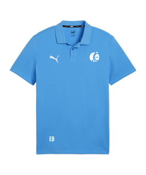PUMA teamGOAL Casuals Poloshirt Blau F02