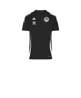 adidas Tiro 24 Trikot Kids Schwarz Weiss