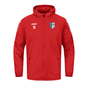 JAKO Team 2.0 Allwetterjacke Rot F100