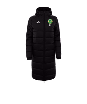 Veste longue de coach adidas Tiro 24 noir blanc 