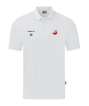 JAKO Organic Stretch Polo Shirt Weiss F000