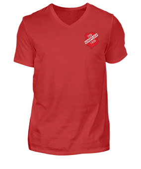 Tsvsho V Neck stemma rosso