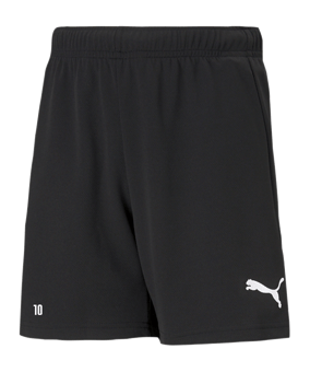 PUMA teamRISE Short Kids Schwarz Weiss F04