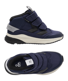 Hummel Reach Zero Mid Sneaker Kids Schwarz F1009 - schwarz