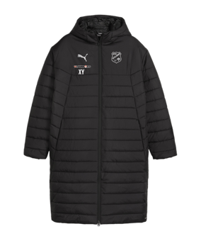 PUMA teamFINAL Bench Jacke Schwarz F03