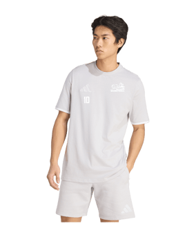 adidas Entrada 26 T-Shirt Grau