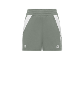 adidas Tiro 24 Short Damen Grau Weiss