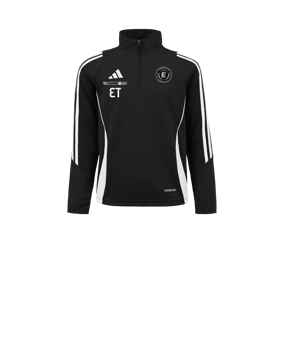 adidas Tiro 24 Trainingstop Kids Schwarz Weiss
