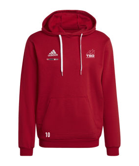 adidas Entrada 22 Hoody Rot