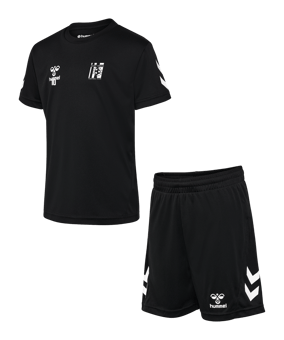 Hummel Ensemble de maillots Enfants Noir C2001 
