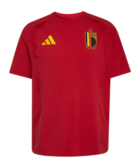 adidas Belgien Tiro Tech T-Shirt Rot - rot