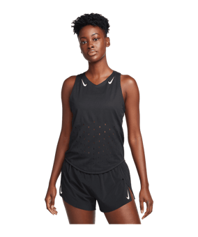 Nike AeroSwift Running Singlet Damen Schwarz F010