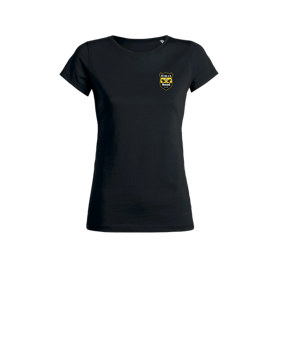 Merch Expresser T-Shirt Women Black | #justlogo4c