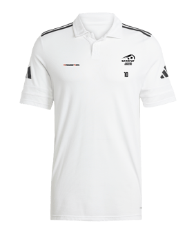 adidas Squadra 25 Polo Weiß