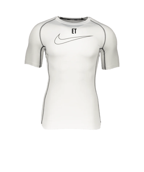 Nike Pro Shortsleeve Shirt Weiss Schwarz F100