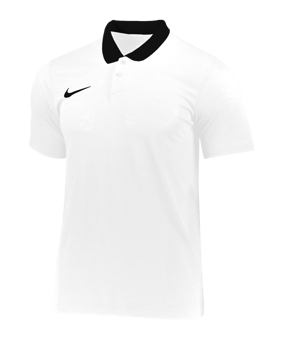Nike Park 20 Poloshirt Kids Weiss Schwarz F100 - weiss