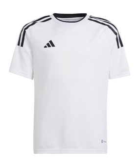 adidas Campeon 23 Trikot Kids Weiss Schwarz - weiss