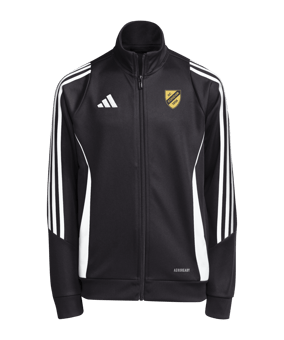 adidas Tiro 24 Trainingsjacke Kids Schwarz Weiss