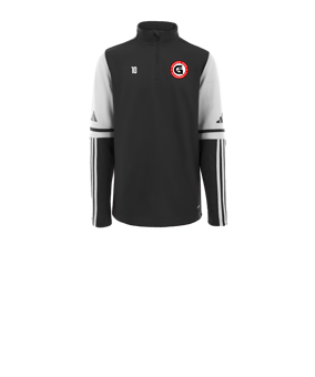 adidas Squadra 25 HalfZip Sweatshirt Enfants Noir 