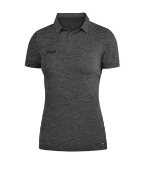 JAKO Premium Basics Poloshirt Damen Grau F21 - grau