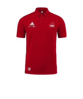 adidas Entrada 22 Poloshirt Rot