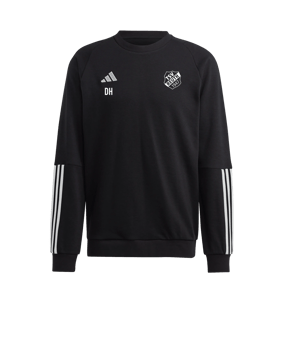 adidas Tiro 23 Competition Sweatshirt Schwarz Weiss