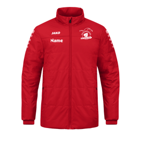 JAKO Team Coachjacke Rot F100