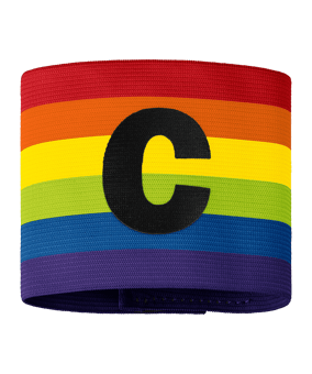 JAKO Kapitänsbinde Regenbogen F763 - mehrfarbig
