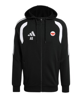 adidas Tiro 26 League Kapuzenjacke Schwarz