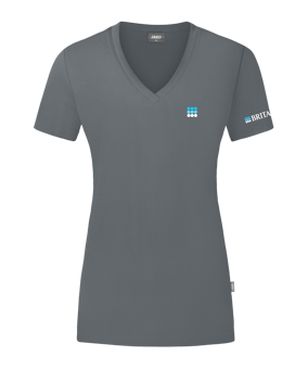 JAKO Organic T-Shirt Damen Grau F840
