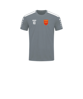 JAKO Power T-Shirt Kids Grau Weiss F840