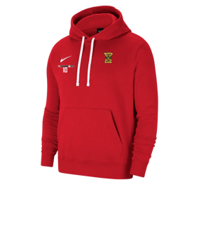 Nike Park 20 Fleece Hoody Rot Weiss F657