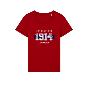 Stanley & Stella Expresser 2.0 T-Shirt Damen Rot | #established