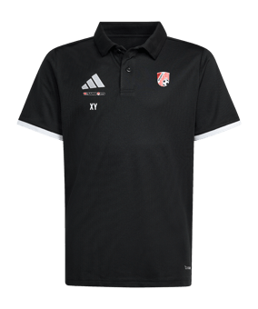 adidas Entrada 26 Polo Kids Schwarz