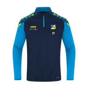 JAKO Performance Ziptop Kids Blau Blau F908