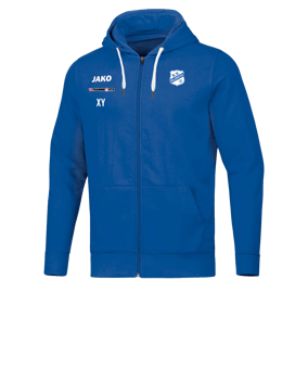 JAKO Base Kapuzenjacke Blau F04