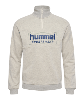 Hummel Lgc Ron Halfzip Sweatshirt Weiss F5142 - weiss