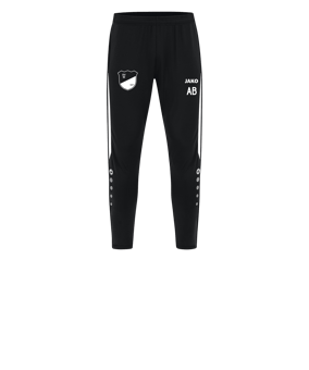 JAKO Power Trainingshose Kids Schwarz Weiss F802
