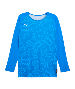 PUMA Teamjaws Graphic Ls Shooting Hemd Blau F07 - blau