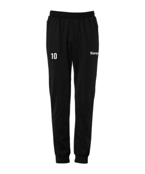 Kempa Lite Trainingshose Schwarz Weiss 01
