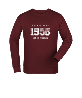 Merch Roller Sweatshirt Burgundy | #established