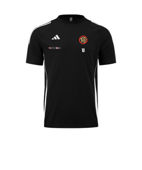 adidas Tiro 24 T-Shirt Schwarz Weiss