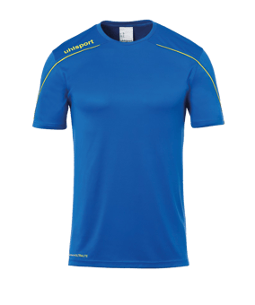 uhlsport Stream 22 Trikot kurzarm Blau Gelb F14 - blau