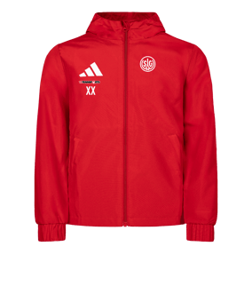adidas Entrada 26 Jacke Rot
